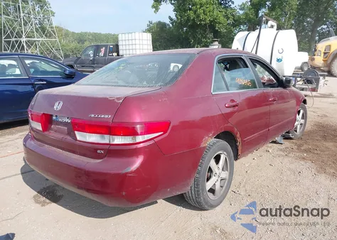 2003 Honda Accord 2.4 Ex z USA, uszkodzony, nr VIN 1HGCM56693A119448